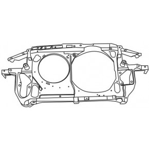 Суппорт радиатора 1.8 2 пластик Volkswagen Passat B5 +