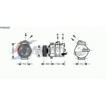 Компрессор кондиционера 1.6 Volkswagen Passat B6