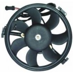 Мотор+вентилятор конденсатора кондиционера Audi A8