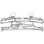 Суппорт радиатора 1.4, 1.6 без кондиционера Volkswagen Polo Classic / Caddy