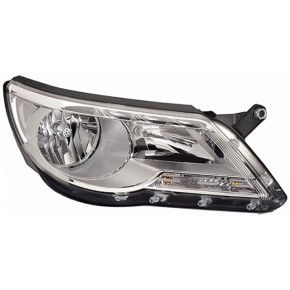Правая фара с регулирующим мотором Volkswagen Tiguan