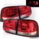Тюнинг - комплект задних внешних фонарей с led (светодиоды) Volkswagen Touareg