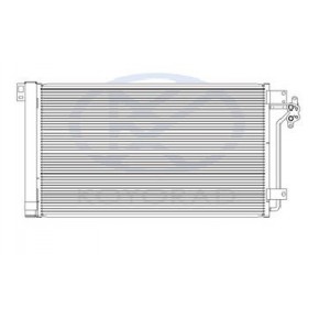 Конденсатор (радиатор) кондиционера Volkswagen Transporter T5
