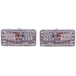 Повторитель поворота в крыло л+п (комплект) (2 шт) прямоугольный хрустал Volkswagen Vento