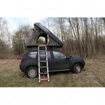 Автопалатка М4 (малая, треугольная с замком, цвет корпуса-черный)