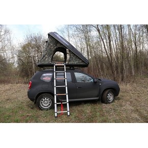 Автопалатка М4 (малая, треугольная с замком, цвет корпуса-черный)