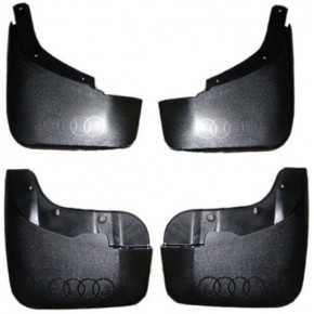 Комплект брызговиков переднего крыла + задн (4 шт) Audi Q7