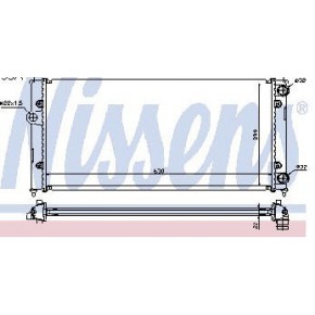 Радиатор охлаждения Volkswagen Vento