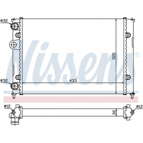 Радиатор охлаждения 1.4 (механика) Volkswagen Vento