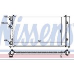 Радиатор охлаждения Volkswagen Vento