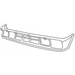 Спойлер переднего бампера Volvo 740 / 760