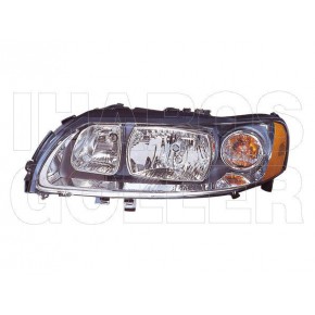 Левая фара +/- корректор внутри серая Volvo S70 / V70 / C70 / XC70