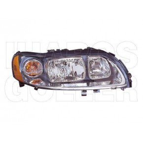 Правая фара +/- корректор внутри серая Volvo S70 / V70 / C70 / XC70