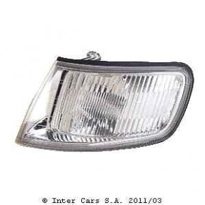 Указатель поворота угловой левый прозрачый внутри хром (cd) Honda Accord 5 CD