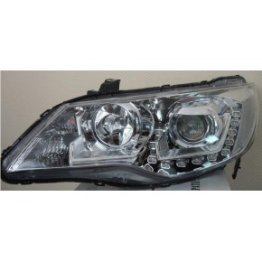 Тюнинг - комплект линзованных фар с led (светодиоды) с дхо (седан) Honda Civic - 8 поколение седан