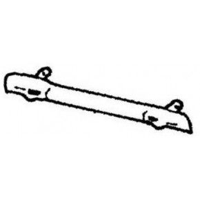 Усилитель переднего бампера в сборе (4 дв) Honda Civic - 5 поколение