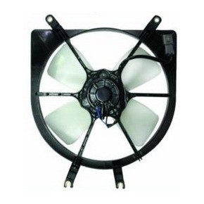 Мотор+вентилятор радиатора охлаждения с корпусом Honda Civic - 5 поколение