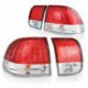 Тюнинг - комплект задних фонарей внешний + внутренний с led (светодиоды) (4 дв) Honda Civic - 6 поколение