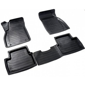 Коврики салона резиновые с бортиком для Chevrolet Malibu (2012-)