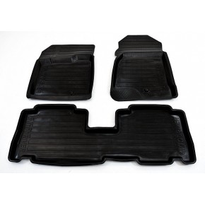 Коврики салона резиновые с бортиком для Chevrolet Captiva (2011-2013-)