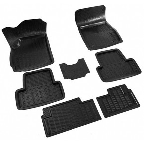 Коврики салона резиновые с бортиком для Chevrolet Orlando (из 7-ми)(2011-)