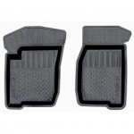 Коврики салона резиновые с бортиком для Chevrolet NIVА (2002-) (2 передних)