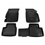 Коврики салона резиновые с бортиком для Chevrolet Spark (2005-2010)/ Ravon R2 (2016-)