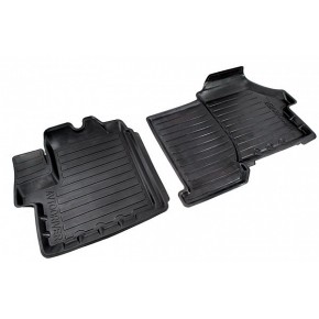 Коврики салона резиновые с бортиком для Citroen Jumper (2012-) (2 передних)