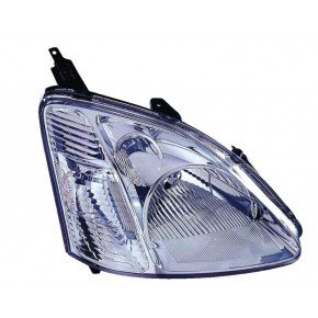 Правая фара с регулирующим мотором (3 дв) (5 дв) (хэтчбэк) внутри хром Honda Civic - 7 поколение седан / купе хетчбек