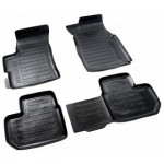 Коврики салона резиновые с бортиком для Daewoo Matiz (2000-)