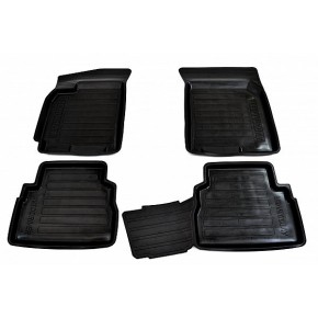 Коврики салона резиновые с бортиком для Chevrolet Lacetti (2004-)