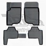 Коврики салона резиновые с бортиком для Mitsubishi Pajero Sport (2008-)