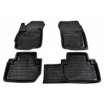 Коврики салона резиновые с бортиком для Mitsubishi Outlander XL (2006-2012)