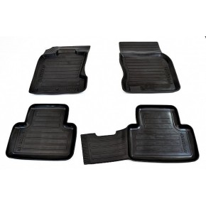 Коврики салона резиновые с бортиком для Nissan Qashqai (2007-)