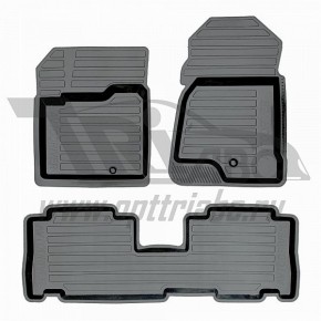 Коврики салона резиновые с бортиком для Opel Antara (2010-)