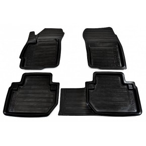 Коврики салона резиновые с бортиком для Peugeot 4007 (2007-)
