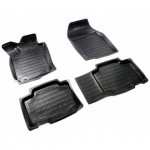 Коврики салона резиновые с бортиком для Toyota RAV4 (2008-2013)