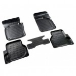 Коврики салона резиновые с бортиком для Volkswagen Golf Plus (2008-)