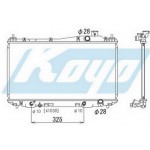 Радиатор охлаждения (седан) (купе) (автомат) 1.5 1.6 1.7 Honda Civic - 7 поколение седан / купе хетчбек