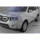 Пороги алюминиевые (Zirkon) Honda (Хонда) Pilot (2008-2010/2010-2015)