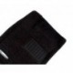 Коврики салона текст.Mitsubishi ASX 2010 3D Pradar с бортиком черные