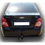Фаркоп для CHEVROLET AVEO (T300) (седан) 2012-... (без электрики)