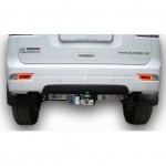 Фаркоп для CHEVROLET TRAILBLAZER (GM800) 2012 - ... (С НЕРЖ. ПЛАСТИНОЙ) (без электрики)