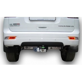 Фаркоп для CHEVROLET TRAILBLAZER (GM800) 2012 - ... (С НЕРЖ. ПЛАСТИНОЙ) (без электрики)