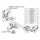 ТСУ для CITROEN BERLINGO L1 (B9)/ PEUGEOT PARTNER L1(B9), PARTNER TEPPE(7)  2008-...