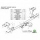 Фаркоп для HYUNDAI GETZ (TB) (хетчбек) 2003-... (без электрики)