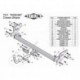 Фаркоп для HYUNDAI ELANTRA (HD) (седан) 2006-2011 (С БЫСТРОСЪЕМНЫМ ШАРОМ)(без электрики)