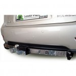 Фаркоп для LEXUS RX 270/350/450 (AL1) 2009-... (С НЕРЖ. ПЛАСТИНОЙ) (без электрики)