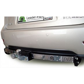 Фаркоп для LEXUS RX 270/350/450 (AL1) 2009-... (С НЕРЖ. ПЛАСТИНОЙ) (без электрики)