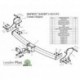 Фаркоп для LEXUS RX 300 (XU1) 1997-2003 F (без электрики)